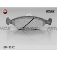 BP43012 FENOX Комплект гальмівних колодок дисковий гальм