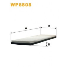 WP6808 WIX FILTERS Фільтр повітря у внутрішньому просторі