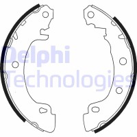 LS1724 DELPHI Комплект гальмівних колодок