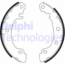 LS1724 DELPHI Комплект гальмівних колодок