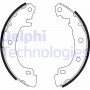 LS1724 DELPHI Комплект гальмівних колодок