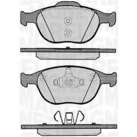 363916060256 MAGNETI MARELLI Комплект гальмівних колодок дисковий гальм