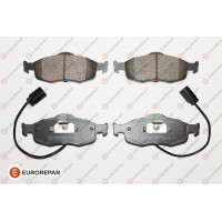 1617252280 EUROREPAR Комплект гальмівних колодок дисковий гальм