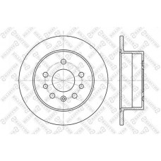 6020-9938-SX STELLOX Гальмівний диск