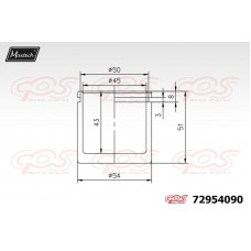 72954090 MAXTECH Поршень корпус скоби гальма