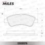 E500076 MILES КомплеК т гальмівних колодок, дискове гальмо