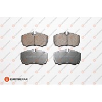 1617284180 EUROREPAR Комплект гальмівних колодок дисковий гальм