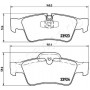 PP-0515AF JAPANPARTS Комплект гальмівних колодок дисковий гальм