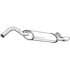 278-971 BOSAL Глушник вихлопних газів кінцевий