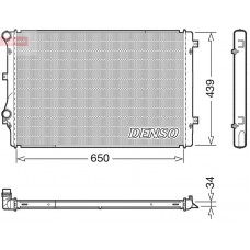 DRM32041 DENSO Радіатор охолодження двигуна