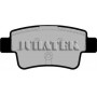 JCP1858 JURATEK Комплект гальмівних колодок дисковий гальм