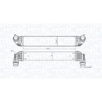 351319205860 MAGNETI MARELLI Интеркулер