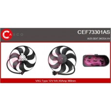 CEF73301AS CASCO Вентилятор охолодження двигуна