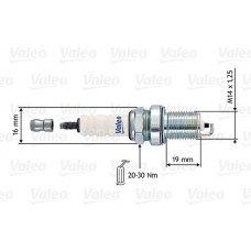 246895 VALEO Свічка запалювання