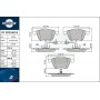 RT 2PD18252 ROTINGER Комплект гальмівних колодок дисковий гальм