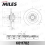 K011702 MILES Гальмівний диск