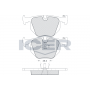 181548 ICER Комплект гальмівних колодок дисковий гальм