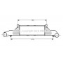 MSA4295 AVA QUALITY COOLING Интеркулер