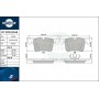 RT 2PD22340 ROTINGER Комплект гальмівних колодок дисковий гальм
