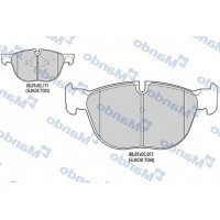 MBF015256 MANDO Комплект гальмівних колодок дисковий гальм