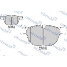 MBF015256 MANDO Комплект гальмівних колодок дисковий гальм