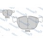 MBF015256 MANDO Комплект гальмівних колодок дисковий гальм