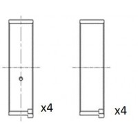 BB2045-STD FAI AutoParts Шатунний підшипник