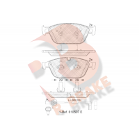 RB1994 R BRAKE Комплект гальмівних колодок дисковий гальм