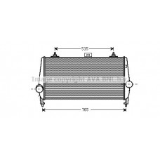 PEA4338 AVA QUALITY COOLING Интеркулер