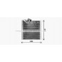 RTV668 AVA QUALITY COOLING Випарник кондиціонера
