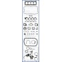 WG1164508 WILMINK GROUP Комплект прокладок двигун