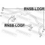 RNSB-LOGR FEBEST Тяга стійка стабілізатор
