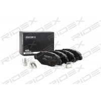 402B0791 RIDEX Комплект гальмівних колодок дисковий гальм