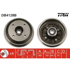 DB4128B TRW Гальмівний барабан
