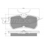 TX 12-18 TOMEX Brakes Комплект гальмівних колодок дисковий гальм