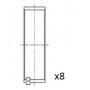 BB2082-025 FAI AutoParts Шатунний підшипник