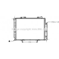 MS2209 AVA QUALITY COOLING Радіатор охолодження двигуна