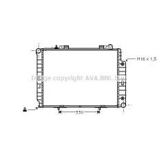 MS2209 AVA QUALITY COOLING Радіатор охолодження двигуна