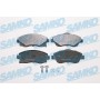 5SP1004 SAMKO Комплект гальмівних колодок дисковий гальм