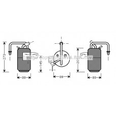 FDD331 AVA QUALITY COOLING Осушувач кондиціонера