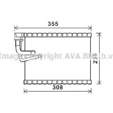 AIV327 AVA QUALITY COOLING Випарник кондиціонера