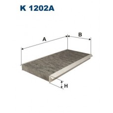 K 1202A FILTRON Фільтр повітря у внутрішньому просторі