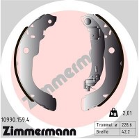 10990.159.4 ZIMMERMANN Комплект гальмівних колодок