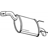 185-675 BOSAL Глушник вихлопних газів кінцевий