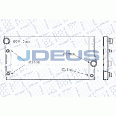 M-005085A JDEUS Радіатор охолодження двигуна