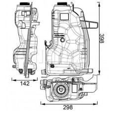 WG2184423 WILMINK GROUP Компенсаційний бак охолоджувальна рідина