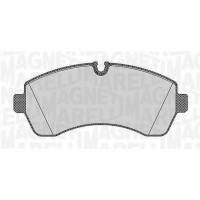 363916060647 MAGNETI MARELLI Комплект гальмівних колодок дисковий гальм