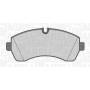 363916060647 MAGNETI MARELLI Комплект гальмівних колодок дисковий гальм