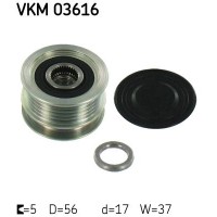 VKM 03616 SKF Механізм вільного ходу генератора