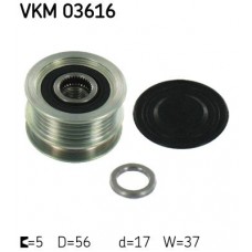 VKM 03616 SKF Механізм вільного ходу генератора